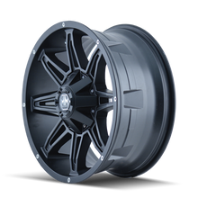 Load image into Gallery viewer, Mayhem WHEELS MAYHEM RAMPAGE 8090 MATTE BLACK 20X9 8-180 18MM 124.1MM - 8090-2978MB18 - Mayhem