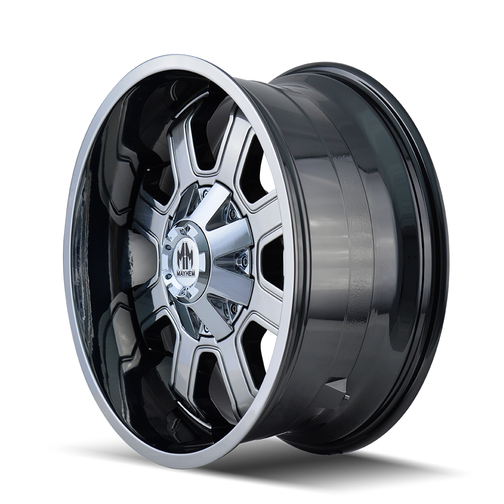 Mayhem WHEELS MAYHEM FIERCE 8103 CHROME 20X9 5-127/5-139.7 0MM 87MM - 8103-2952C - Mayhem
