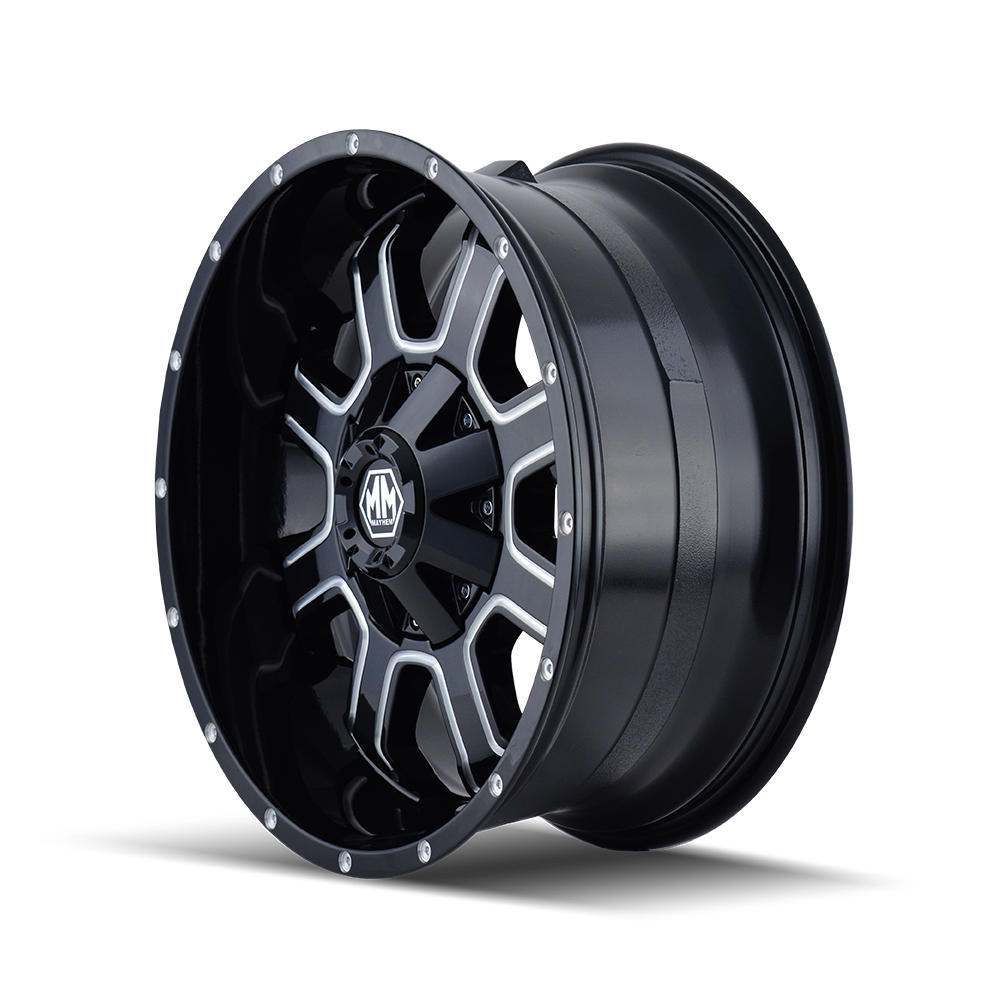 FIERCE (8103) GLOSS BLACK MILLED