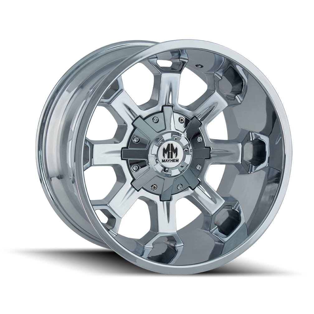 Mayhem WHEELS MAYHEM COMBAT 8105 CHROME 20X9 5-150/5-139.7 18MM 110MM - 8105-2997C18 - Mayhem