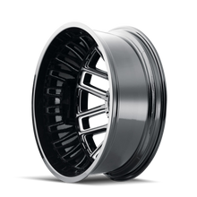 Load image into Gallery viewer, Mayhem WHEELS MAYHEM COGENT DUALLY (8107) GLOSS BLACK MILLED 20X8.25 REAR 8-170 -192MM 124.9MM - 8107D-2870BMR192 - Mayhem