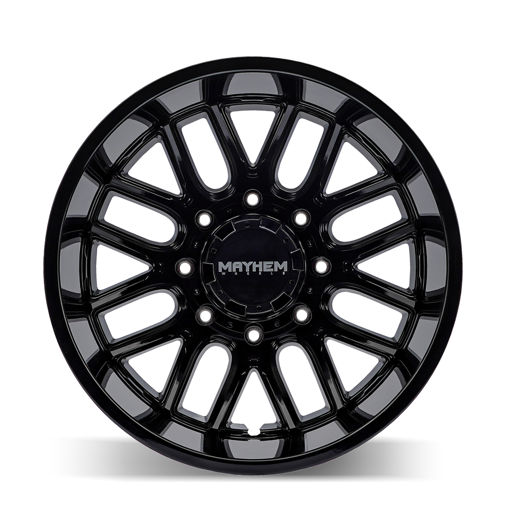 Mayhem WHEELS MAYHEM COGENT DUALLY 8107D GLOSS BLACK 20X8.25 8-200 -192MM 142MM - 8107D-2877BR192 - Mayhem