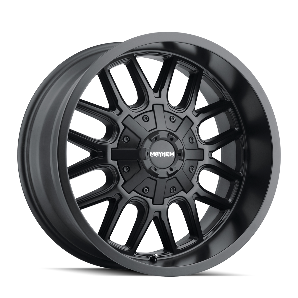 Mayhem WHEELS MAYHEM COGENT 8107 MATTE BLACK 20X9 8-180 0MM 124.1MM - 8107-2978MB - Mayhem