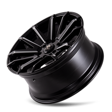 Load image into Gallery viewer, Mayhem WHEELS MAYHEM CROSSFIRE 8109 GLOSS BLACK MILLED 22X9.5 5-150 25MM 110MM - 8109-22950BM25 - Mayhem