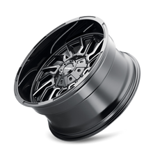 Load image into Gallery viewer, Mayhem WHEELS MAYHEM FLYWHEEL 8111 GLOSS BLACK MILLED 20X10 5-127/5-139.7 -19MM 87.1MM - 8111-2152BM - Mayhem