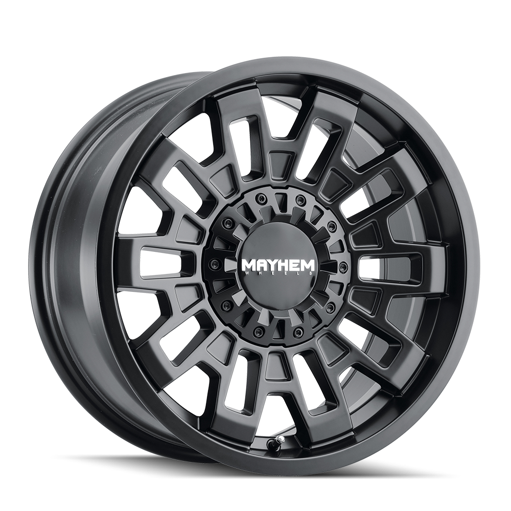 Mayhem WHEELS MAYHEM CORTEX 8113 MATTE BLACK 20X10 5-139.7/5-150 -19MM 110MM - 8113-2197MB - Mayhem