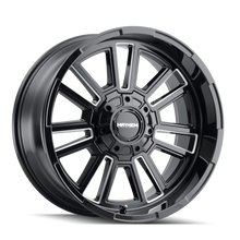 Load image into Gallery viewer, Mayhem WHEELS MAYHEM APOLLO 8115 GLOSS BLACK MILLED 20X9 6-135/6-139.7 0MM 106MM - 8115-2937BM - Mayhem