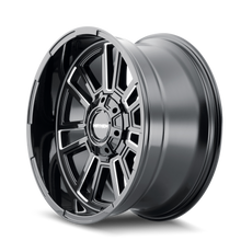 Load image into Gallery viewer, Mayhem WHEELS MAYHEM APOLLO 8115 GLOSS BLACK MILLED 20X10 5-127/5-139.7 -19MM 87.1MM - 8115-2152BM - Mayhem