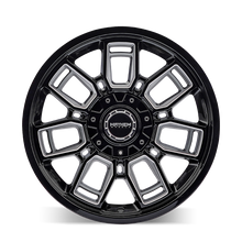 Load image into Gallery viewer, Mayhem WHEELS MAYHEM ORDINANCE 8118 GLOSS BLACK MILLED 20X9 6-135/6-139.7 0MM 106.1MM - 8118-2937BM - Mayhem