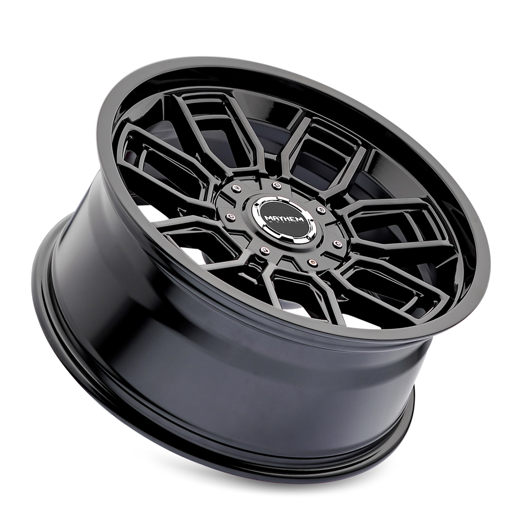 Mayhem WHEELS MAYHEM ORDINANCE 8118 GLOSS BLACK 20X9 6-135/6-139.7 0MM 106.1MM - 8118-2937B - Mayhem