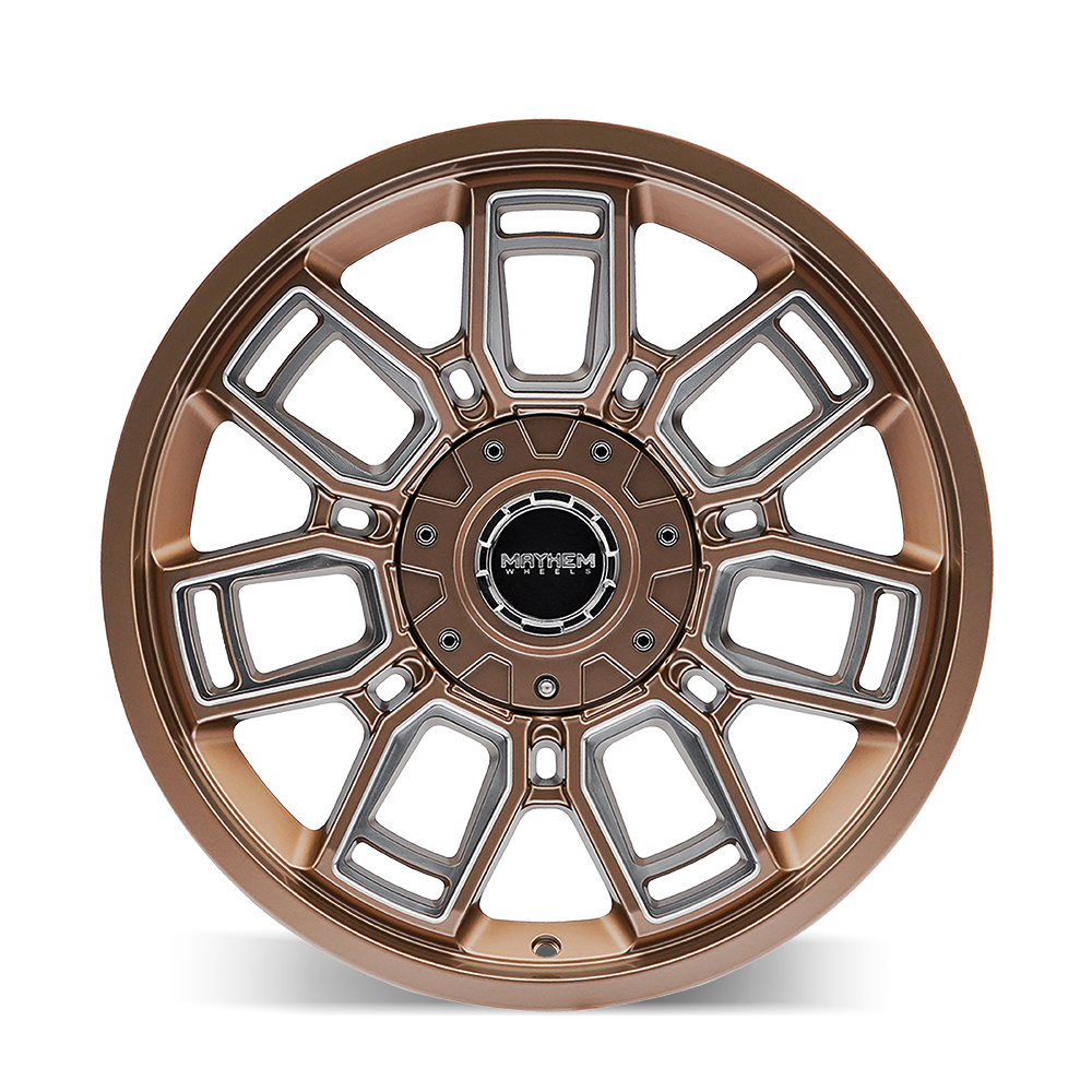 Mayhem WHEELS MAYHEM ORDINANCE 8118 MATTE BRONZE 20X9 6-135/6-139.7 0MM 106.1MM - 8118-2937MZ - Mayhem