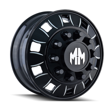 Load image into Gallery viewer, Mayhem WHEELS MAYHEM BIGRIG 8180 INNER MATTE BLACK 22.5X8.25 10-285.75 169MM 220.1MM - 8180-225810BI - Mayhem