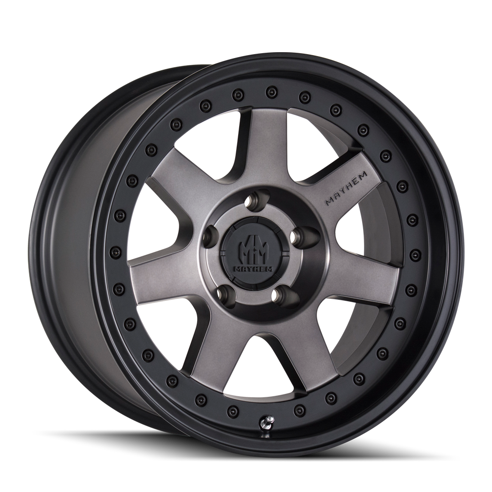 Mayhem WHEELS MAYHEM PRODIGY 8300 MATTE BLACK W/BRONZE TINT 20X9 8-170 0MM 130.8MM - 8300-2970TZ - Mayhem