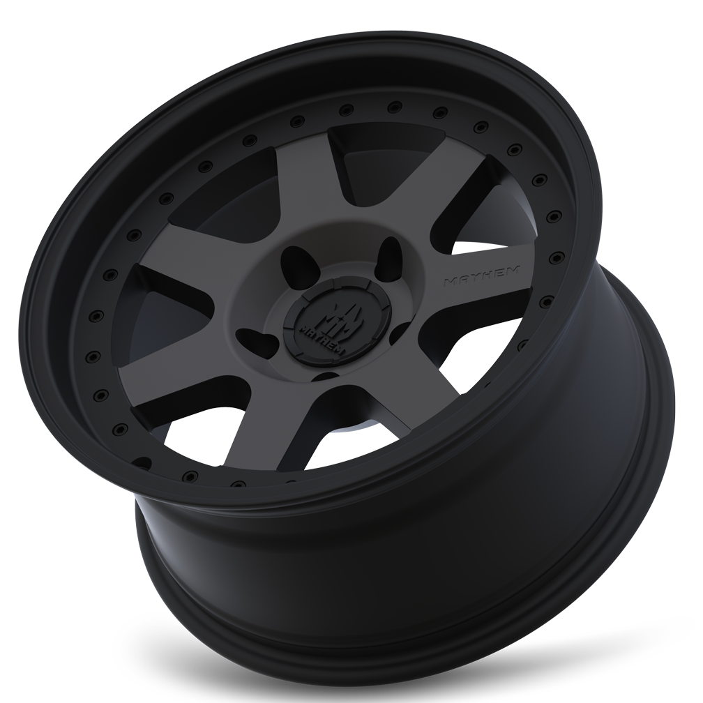 Mayhem WHEELS MAYHEM PRODIGY 8300 MATTE BLACK W/BRONZE TINT 18X9 8-170 0MM 130.8MM - 8300-8970TZ - Mayhem