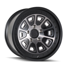 Load image into Gallery viewer, Mayhem WHEELS MAYHEM FLAT IRON 8301 MATTE BLACK W/ DARK TINT 17X9 6-120 -12MM 66.9MM - 8301-7932TM - Mayhem