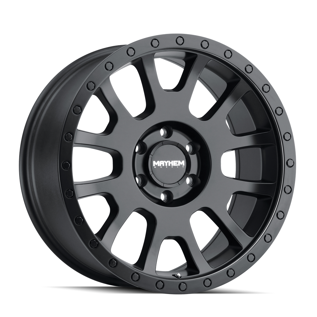 Mayhem WHEELS MAYHEM SCOUT 8302 MATTE BLACK 18X9 6-139.7 0MM 106MM - 8302-8983MB - Mayhem
