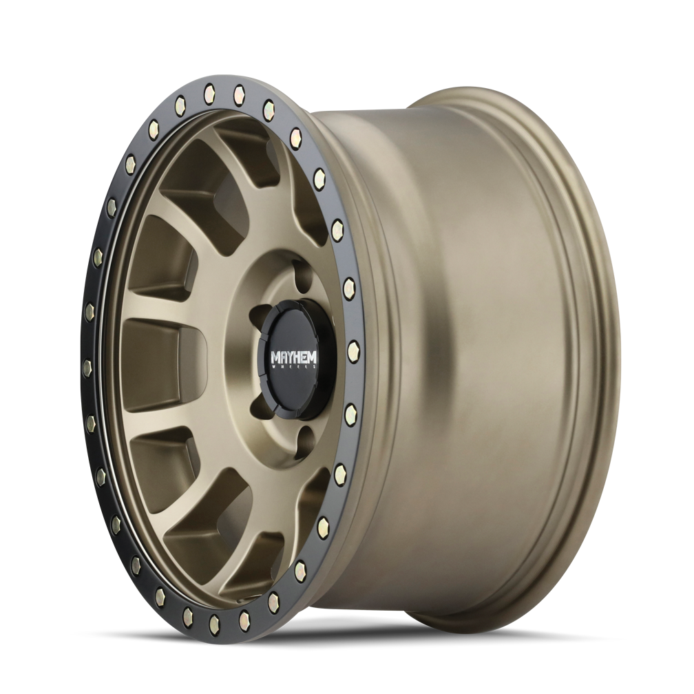 Mayhem WHEELS MAYHEM SCOUT 8302 MATTE GOLD 18X9 6-135 0MM 87.1MM - 8302-8936MGD - Mayhem
