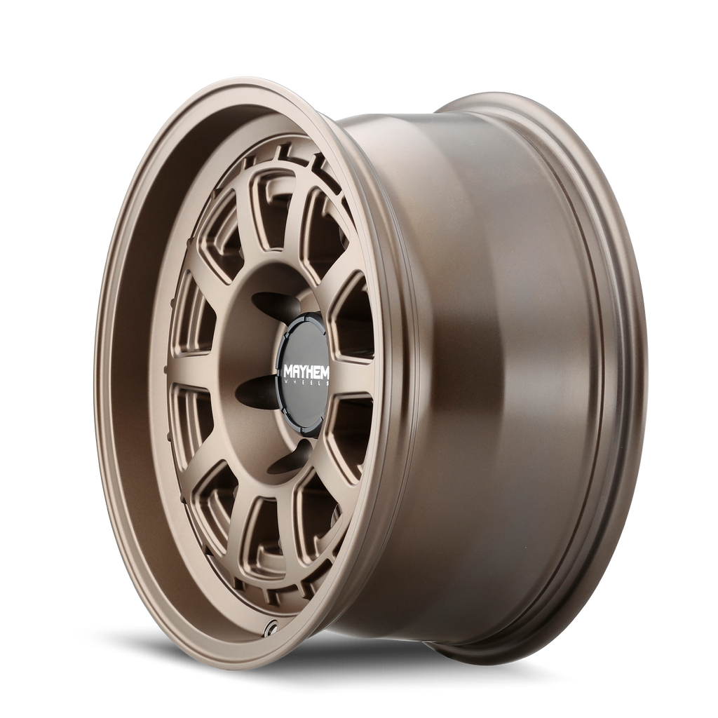 Mayhem WHEELS MAYHEM VOYAGER 8303 SATIN DARK BRONZE 15X7 5-100 15MM 56.1MM - 8303-5744MZ - Mayhem