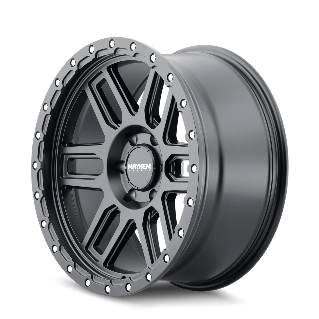 Mayhem WHEELS MAYHEM DELTA 8304 MATTE BLACK 20X9 8-170 -12MM 125.2MM - 8304-2970MB12 - Mayhem