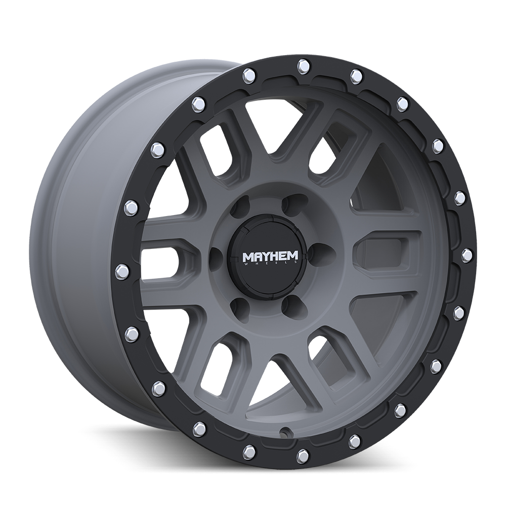 Mayhem WHEELS MAYHEM DELTA 8304 MATTE GUNMETAL 20X9 5-139.7 0MM 108.1MM - 8304-2985MGT - Mayhem