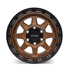 Load image into Gallery viewer, Mayhem WHEELS MAYHEM RIDGELINE 8306 SATIN BRONZE 17X8.5 6-139.7 6MM 106.1MM - 8306-7883BZ6 - Mayhem