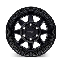 Load image into Gallery viewer, Mayhem WHEELS MAYHEM RIDGELINE 8306 SATIN BLACK 17X8.5 6-139.7 -6MM 106.1MM - 8306-7883MB - Mayhem