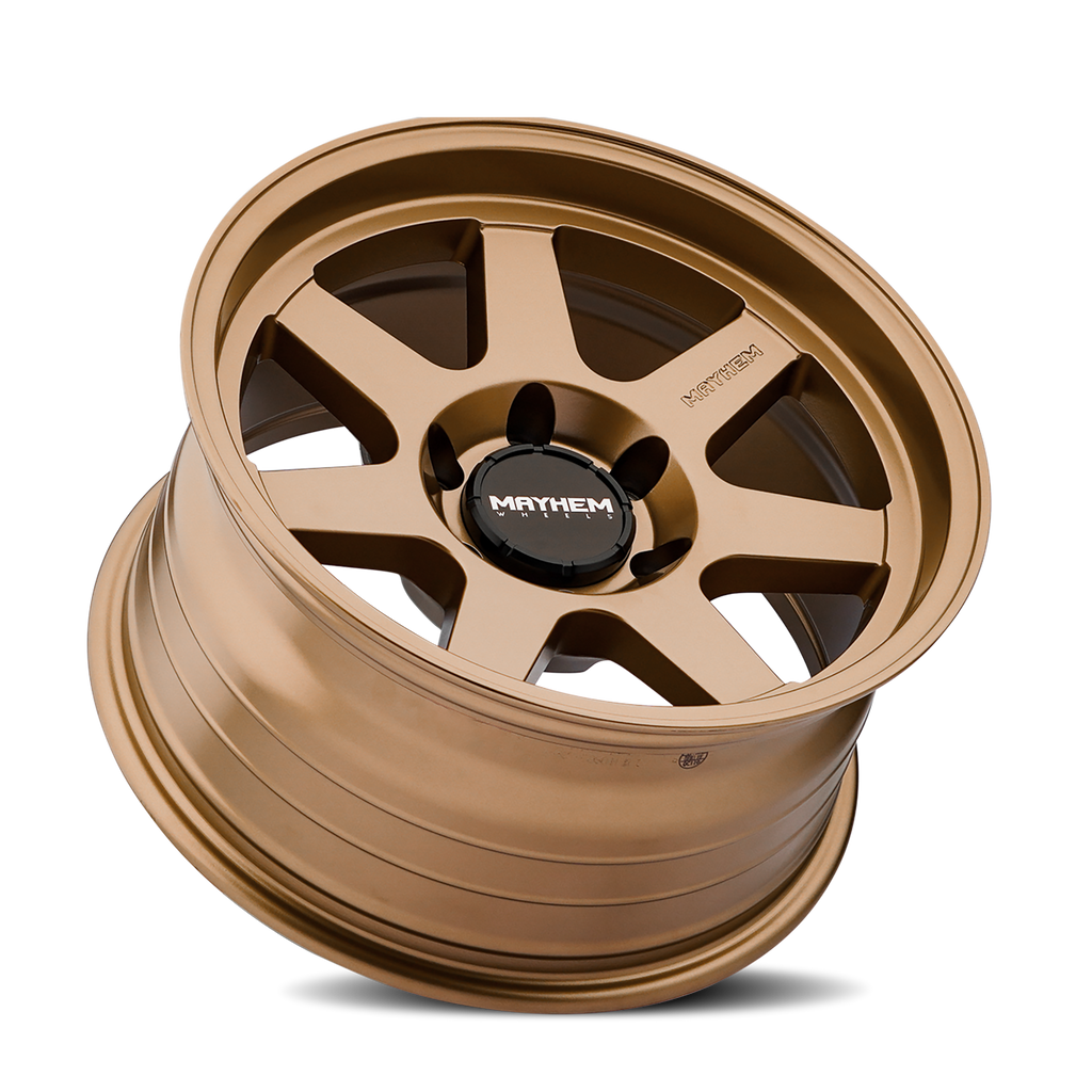 Mayhem WHEELS MAYHEM CONVOY 8307 SATIN BRONZE 17X9 6-139.7 -6MM 106MM - 8307-7983MZ - Mayhem