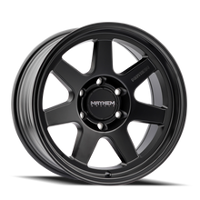 Load image into Gallery viewer, Mayhem WHEELS MAYHEM CONVOY 8307 SATIN BLACK 17X9 5-127 -6MM 78.1MM - 8307-7973MB - Mayhem