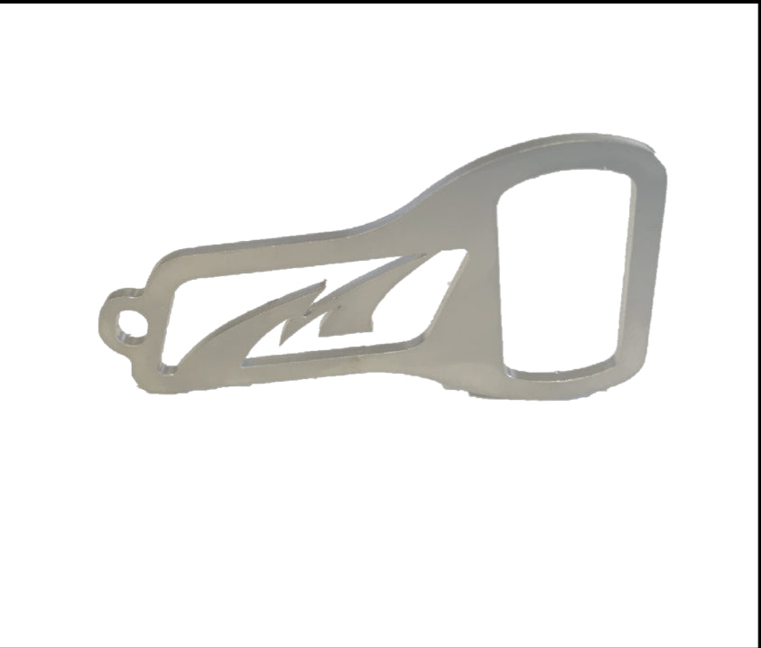 Bottle Opener Key Chain (Moto) 2 3/4 Inch Motobilt