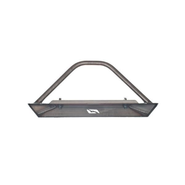 Jeep YJ / TJ / LJ Mid-Width Front Bumper W/Stinger Bare Steel Motobilt