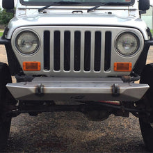 Load image into Gallery viewer, Jeep YJ / TJ / LJ Mid-Width Front Bumper Bare Steel Motobilt