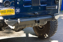 Load image into Gallery viewer, Jeep CJ YJ TJ Rear Rock Crawler Bumper Bare Steel Motobilt