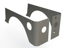 Load image into Gallery viewer, Jeep TJ Factory Cut Corner Guards 97-06 Wrangler TJ Bare Steel Pair Motobilt
