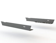 Load image into Gallery viewer, Jeep LJ Rocker Guards for Comp Cut Corners 04-06 Wrangler TJ Unlimited Bare Steel Motobilt