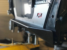 Load image into Gallery viewer, Motobilt Rocker Guards Jeep JK Rocker Guards W/Step 07-18 Wrangler JK Crusher Series Bare Steel Motobilt - MB1067