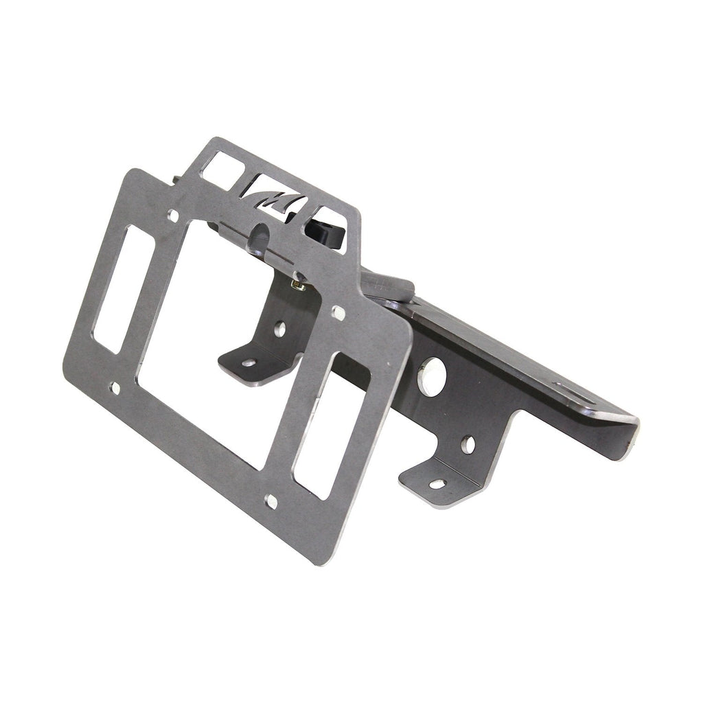 Motobilt License Plate Bracket License Plate Relocator/Light Mount for JK-JL (w/ Backup Camera Mount) For Jeep JK|Jeep JL Motobilt - MB1129-MB1130