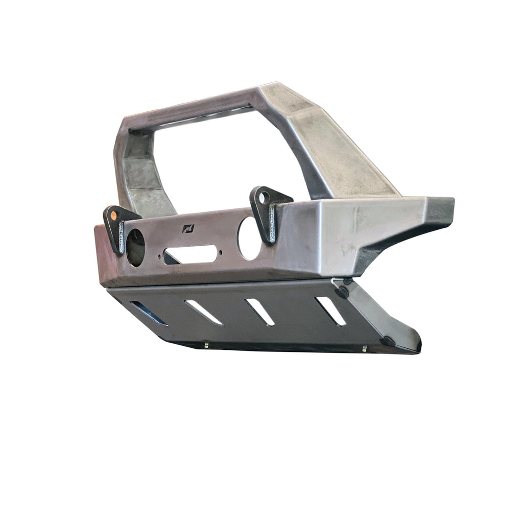 Crusher HD Front Bumper for Jeep JL with Bull bar and Skidplate Motobilt