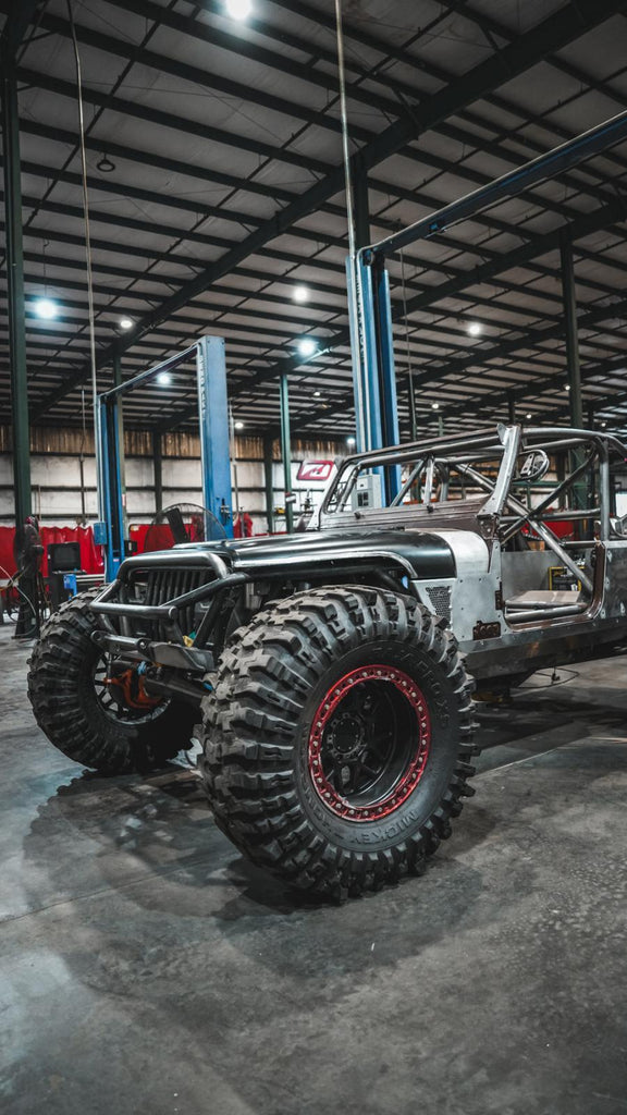 Cut-in Fender Flares for 1986-1995 Jeep Wrangler YJ