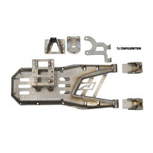 Load image into Gallery viewer, Body Mount Tire Carrier for Jeep YJ / TJ / LJ 5 x 4.5 Motobilt