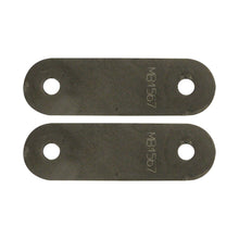 Load image into Gallery viewer, Universal 4 Inch Straight Leaf Spring Shackles With 2 Holes Bare Steel Motobilt