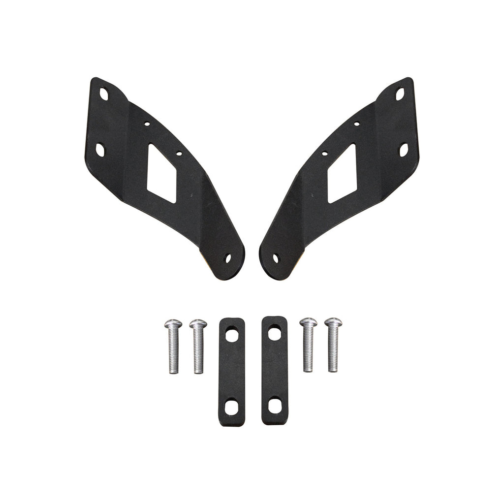 21.5 Inch LED Light Bar Hood Mount for Jeep JK/JKU Powdercoat Motobilt