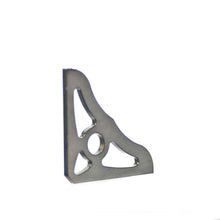 Load image into Gallery viewer, Curves Corner Gusset 3x3 Inch Steel Motobilt