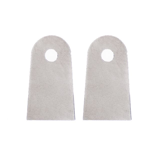 14 Gauge Tab Two Inch Tall 3/8 Inch Hole Motobilt