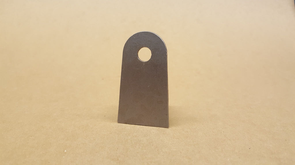14 Gauge Tab Two Inch Tall 3/8 Inch Hole Motobilt