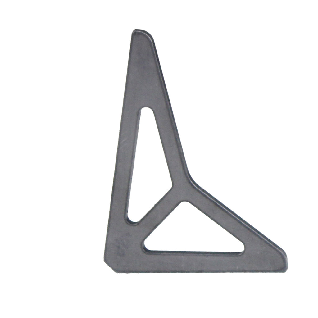 4x3 Inch Angled Arrow Gusset - 80 Degree Motobilt