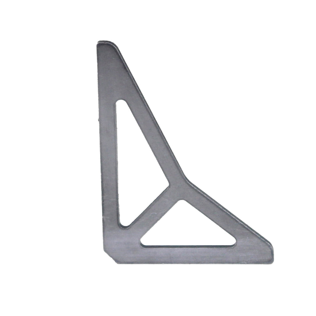 4x3 Inch Angled Arrow Gusset - 90 Degree Motobilt