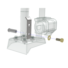 Load image into Gallery viewer, Rear Seat Belt Mount Kit JKU Cage For Jeep JKU Motobilt