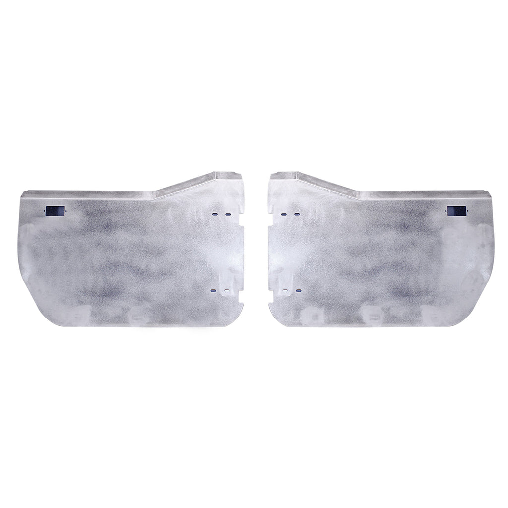 Aluminum Front Half Doors for Jeep JK With Universal Mirror Brackets Motobilt