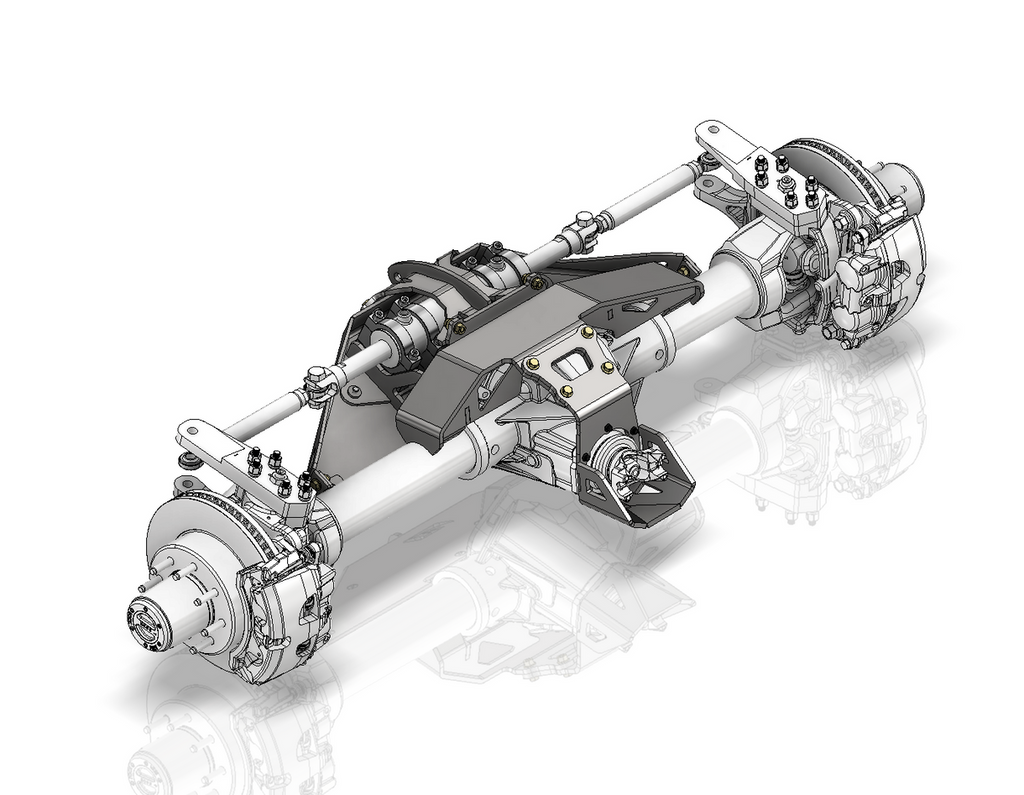 Front Axle Truss for Fusion/ECGS 14 Bolt Axle Motobilt