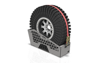 Load image into Gallery viewer, Universal Bed Mounted Tire Carrier Motobilt